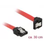 SATA kábel DeLOCK 83978 0,3 m SATA 7-pin čierny červený