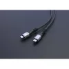 Manhattan Fast USB-C na USB-C kábel (240 W), 1 m, 240-W nabíjanie notebooku + vysokorýchlostné dáta a video, kompatibilný so všetkými notebookmi (vyžaduje sa dodatočný USB-C-240-W napájací zdroj), ultrarýchly prenos 40 Gbit/s, čierny, 3 roky záruka