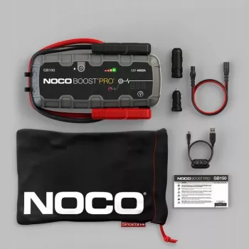 NOCO GB150 Boost 12V 3000A štartovacie zariadenie s integrovanou 12V/USB batériou