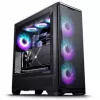 PHANTEKS Eclipse G400A PC skriňa + Glacier M25 Gen2 AiO kvapalinové chladenie - čierna