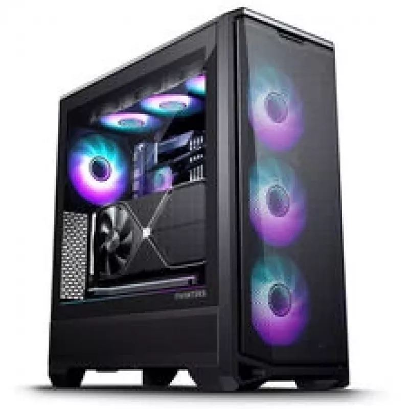 PHANTEKS Eclipse G400A PC skriňa + Glacier M25 Gen2 AiO kvapalinové chladenie - čierna