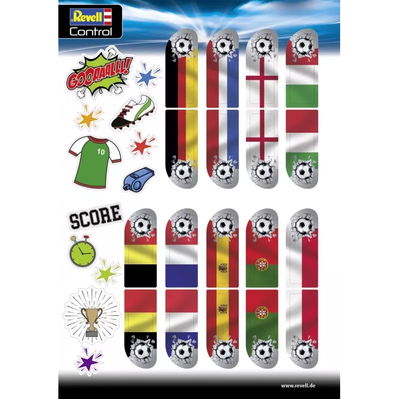 Revell Control 24689 Football League auto na diaľkové ovládanie, 1:22, elektrické, pre začiatočníkov