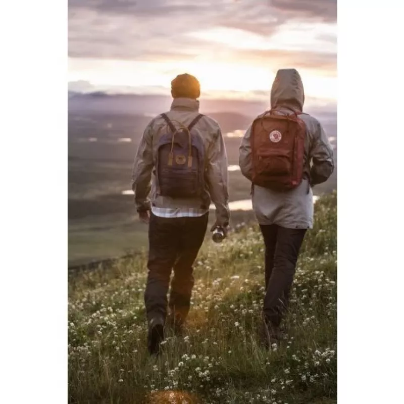 Fjällräven Kånken batoh grafitový vinylon zips