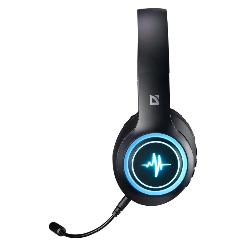 SLÚCHADLÁ DEFENDER BLUETOOTH FREEMOTION B571 ČIERNE LED