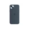 Silikónové puzdro Apple iPhone 14 Plus MagSafe Storm Blue