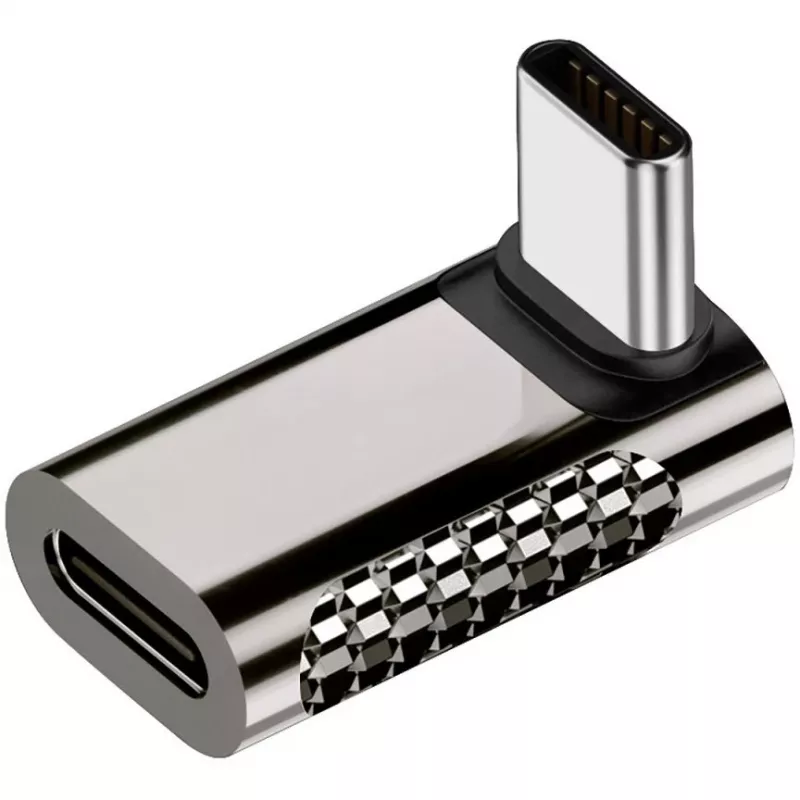 Káblový adaptér 4smarts 540464 USB-C na USB-C strieborný