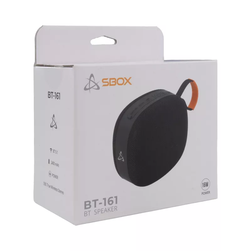 Sbox BT-161 čierna