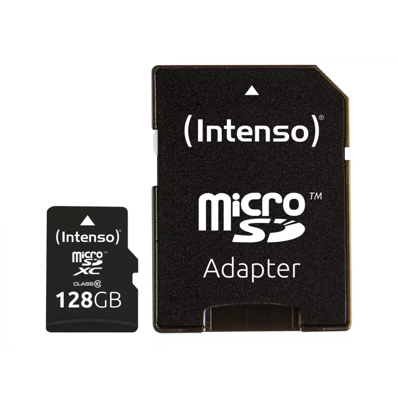 PAMÄŤOVÁ KARTA MICRO SDXC 128GB C10/W/ADAPTER 3413491 INTENSO