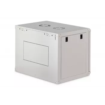 Nástenný 9U rack DIGITUS Dynamic-N DN-37104, 600 x 450 mm, IP20, zámok na kľúč, nezmontovaný