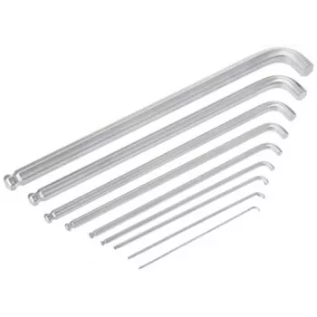 Wera 950/9 Hex-Plus 4 sada imbusových kľúčov, metrická, pochrómovaná
