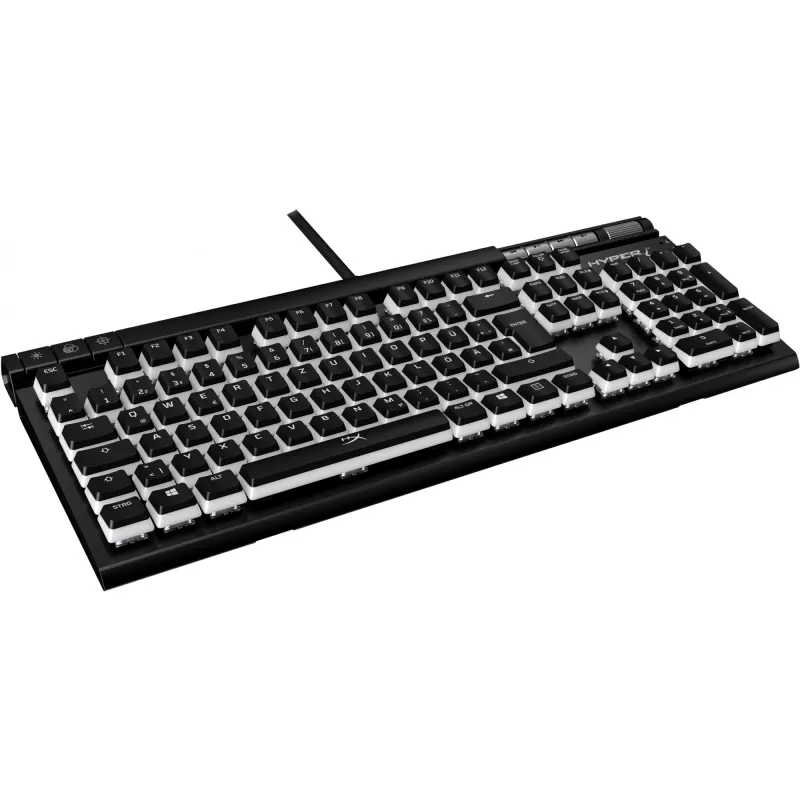 HyperX Pudding Keycaps – kompletná sada klávesov – ABS – čierna (DE-layout) – klávesové krytky – ABS – čierna