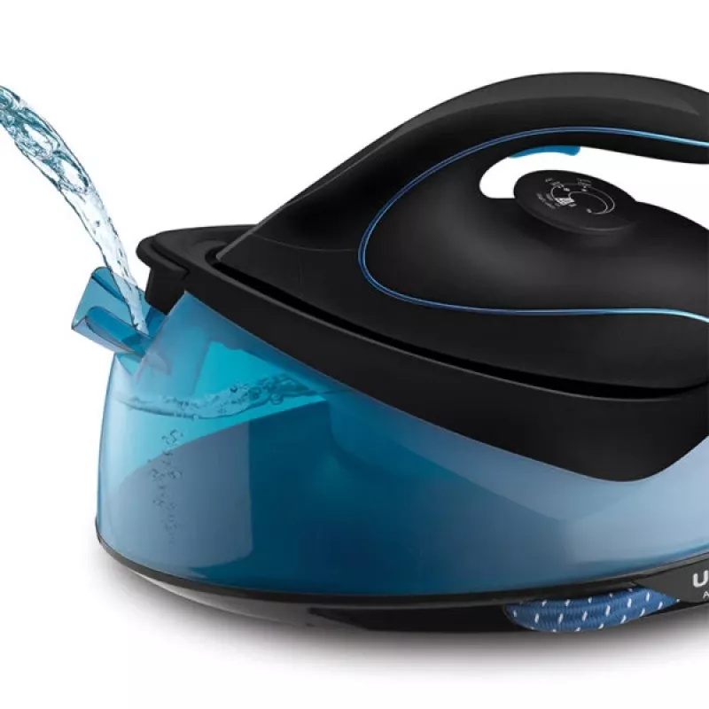 Žehlička Zelmer Aqua Steam ZIS5400 čierno-modrá