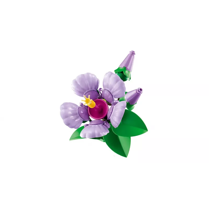 LEGO Botanical stavebnica Hibiscus Flower 10372 – 660 dielov, výstavný model, 250×360×130 mm