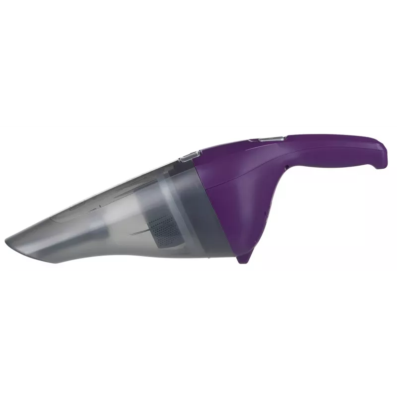 Ručný vysávač Black & Decker NVC115W sivý, fialový bez vrecka