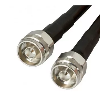 Koaxiálny kábel ALLNET ALL-CAB-NM-NM2-RG8 2m N-Typ čierny