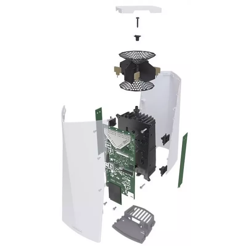 MikroTik Audience RBD25G-5HPacQD2HPnD trojpásmový prístupový bod Mesh, Wi-Fi 5 (802.11ac), 2,4 GHz + 2x 5 GHz, 1733 Mbit/s, 2x Gigabit LAN, PoE, RouterOS L4, biely