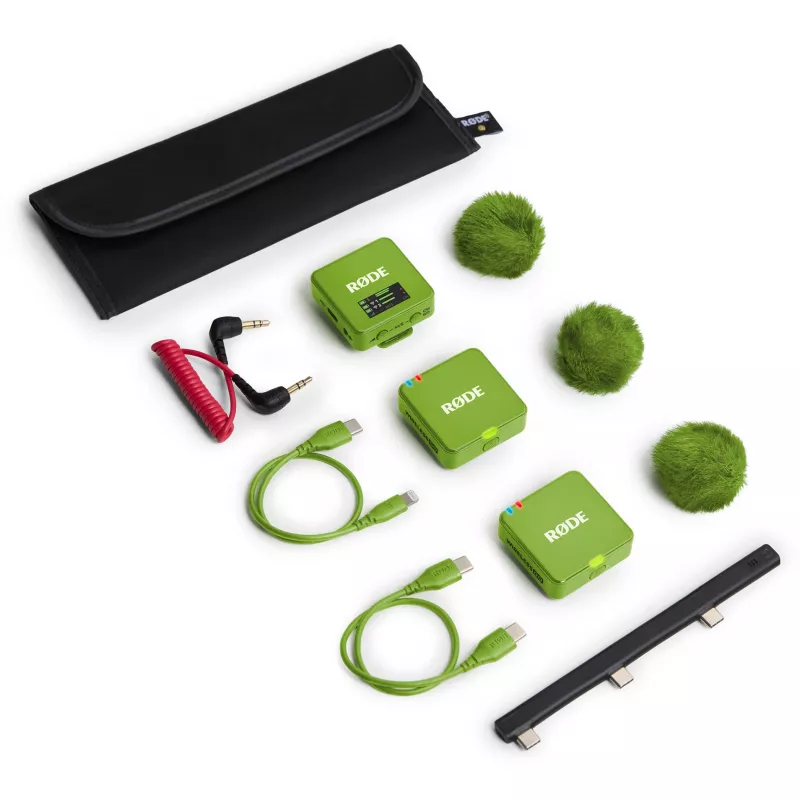 RØDE Wireless GO III Green - bezdrôtový mikrofónový systém (zelená)