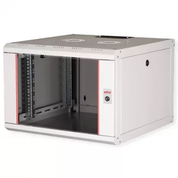Nástenná serverová skriňa ROLINE PRO 7, 7U, 19 palcov, 600x600 mm, sivá