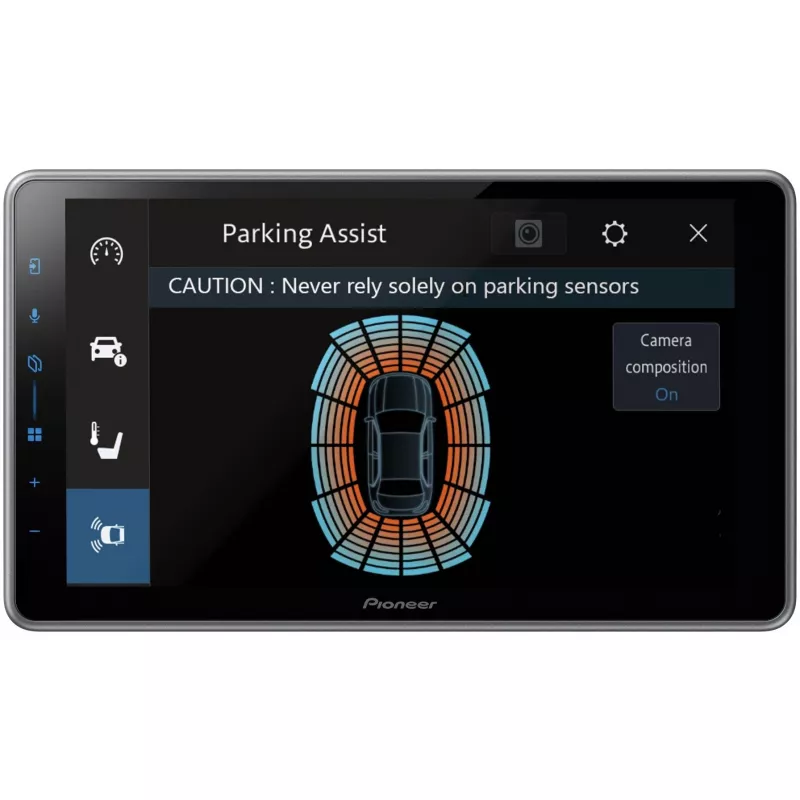 Auto-multimediálny prijímač Pioneer SPH-DA77DAB čierny 2 DIN Wi-Fi Bluetooth