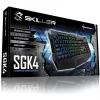 Sharkoon SKILLER SGK4 klávesnica Gaming USB QWERTZ nemecká čierna