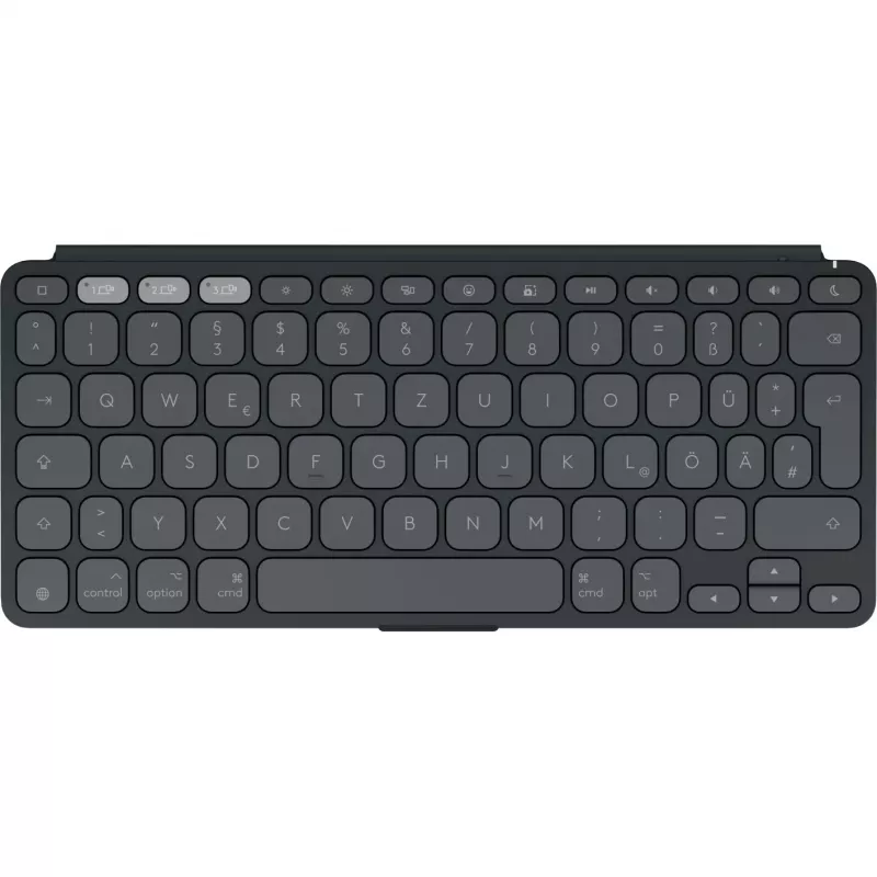 LOGITECH Keys-To-Go 2 pre iPad, iPhone, Mac a Apple TV bezdrôtová klávesnica grafitová