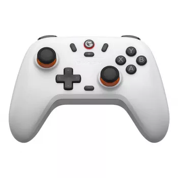 Bezdrôtový herný ovládač GameSir T4n Lite biely kompatibilný s Bluetooth, bezdrôtový, nabíjateľný