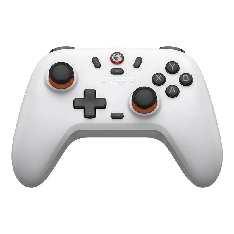 Bezdrôtový herný ovládač GameSir T4n Lite biely kompatibilný s Bluetooth, bezdrôtový, nabíjateľný