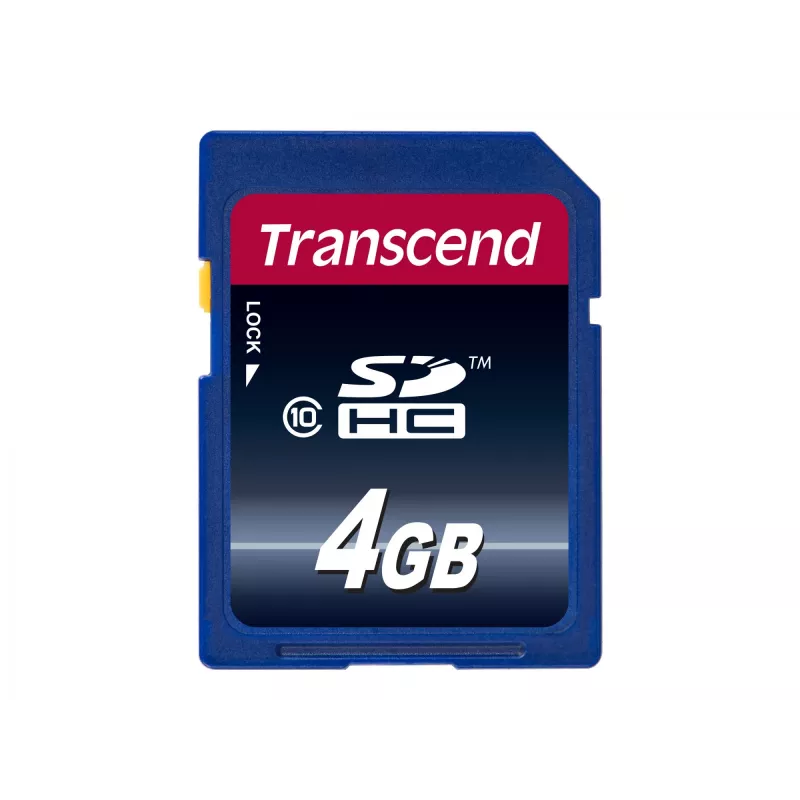 Flash pamäť Transcend 4 GB SDHC Class 10 TS4GSDHC10