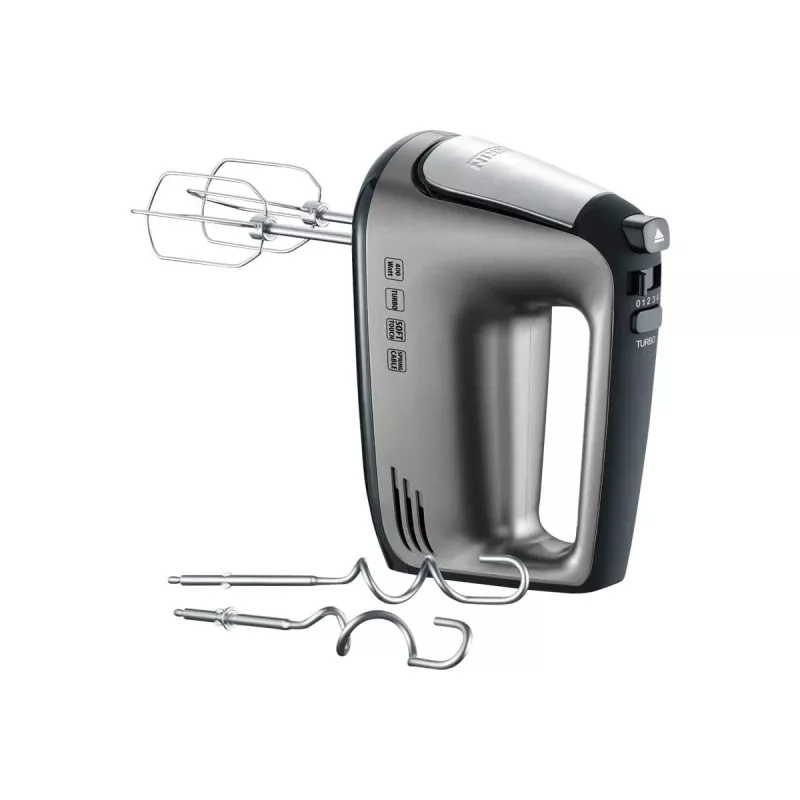 SEVERIN HM 3832 - ručný mixér - 400 W - sivo-metalická/čierna/nehrdzavejúca oceľ