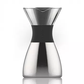 Asobu PourOver Cold Brew prípravník kávy čierny, strieborný