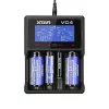 XTAR VC4 domáca nabíjačka akumulátorov USB