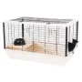 Klietka pre hlodavce INTER ZOO Bunny 80 De Luxe — plast, 78×48×50 cm, vrátane misky na krmivo