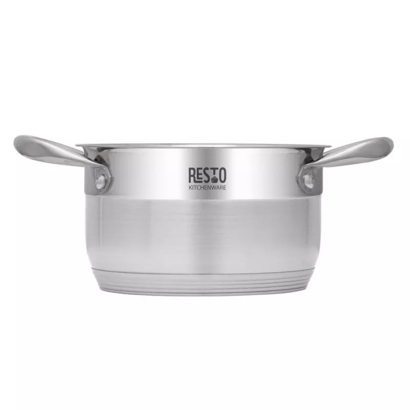 Okrúhly nerezový hrniec Resto Kitchenware Libra 1,9 L