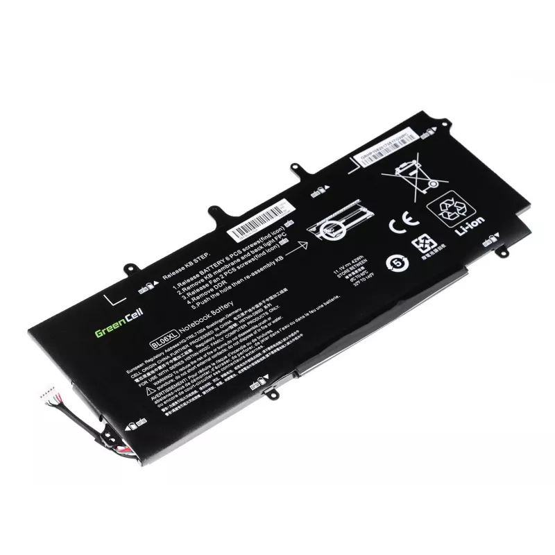 GREENCELL HP108 batéria Green Cell BL06XL HSTNN-DB5D 722297-001 722236-2C1 pre HP EliteBook Folio