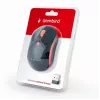 GEMBIRD MUSW-4B-03-R bezdrôtová optická myš MUSW-4B-03-R 1600 DPI nano USB čierna-červená