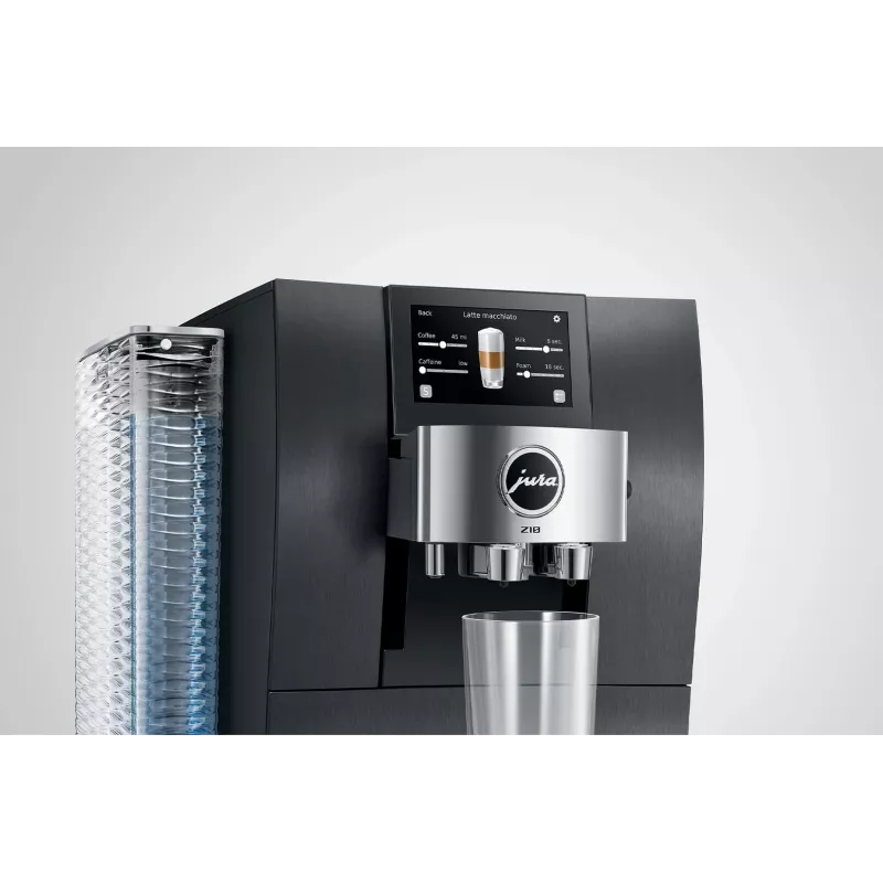 Espresso stroj JURA Z10 plne automatický 2,4 l hliník čierny, 1450 W, 15 bar, 51 nápojov