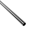 Bitspower None Chamfer mosadzná hardtube 12 mm AD, 500 mm - čierny trblietavý