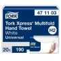 Skladané papierové utierky Tork Xpress Multifold Universal H2 2-vrstvové, 23,4 x 21,3 cm (20 ks)