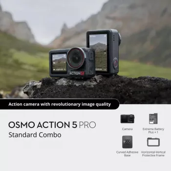 DJI Osmo Action 5 Pro akčná športová kamera 40 MP 4K Ultra HD CMOS 25,4 / 1,3 mm (1 / 1,3) Wi-Fi 146 g