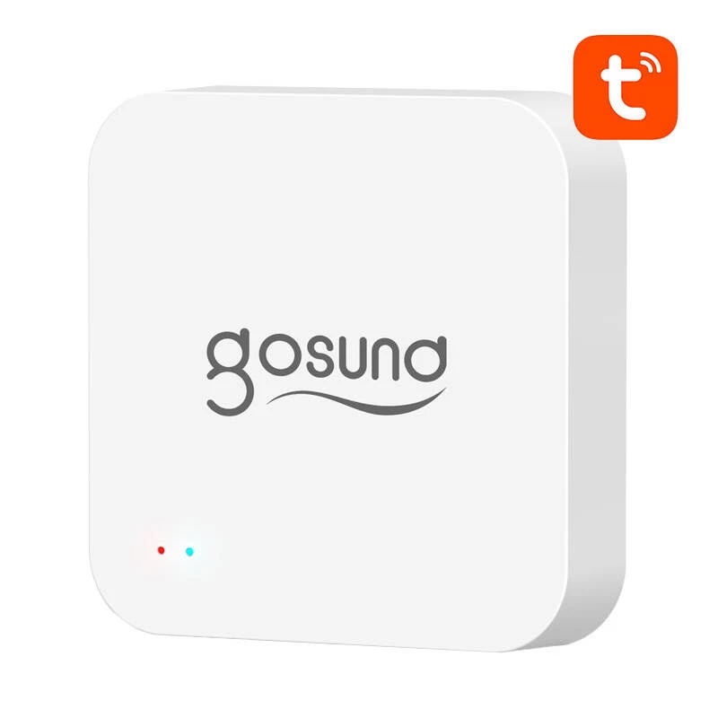 Gateway Gosund G2 — smart Bluetooth BLE Wi‑Fi Mesh gateway s Tuya alarmovou funkciou