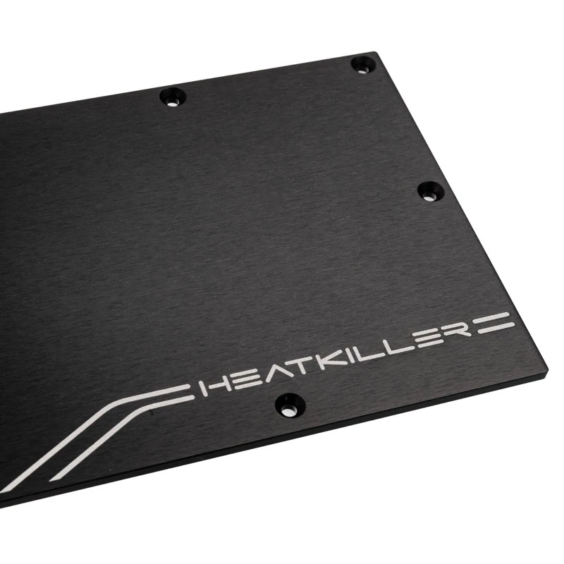 Backplate Watercool 16070 — hliníkový diel chladiaceho systému počítača, čierny, 1 ks
