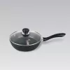 Maestro MR-1205-28 panvica s pokrievkou, 28 cm, čierna