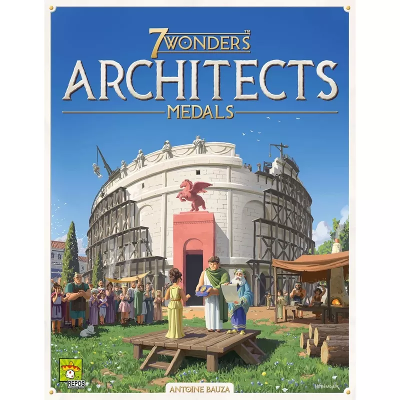 7 Wonders Architects - Medals, rozšírenie doskovej hry