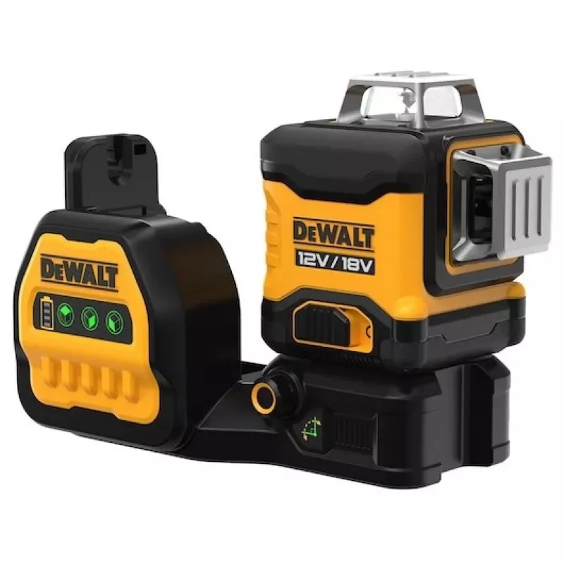 Laserová vodováha DeWalt DCE089D1G18-QW zelený lúč samonivelačná 360° s kompatibilitou prijímača