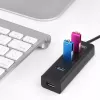 UNITEK Y-3089 rozhranie hub USB 3.2 Gen 1 (3.1 Gen 1) Type-A 5000 Mbit/s čierny