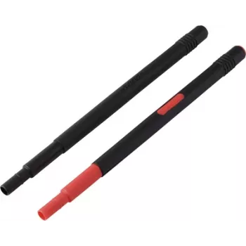 VOLTCRAFT MSL-510 predlženie meracích hrotov 200 mm konektor samec 4 mm konektor samica 4 mm červená, čierna 1 pár (VC-17312665)