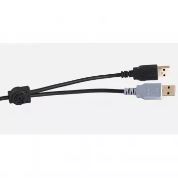 Logickeyboard LKB-MCOM4-A2PC-FR klávesnica USB AZERTY francúzska čierna (LKB-MCOM4-A2PC-FR)