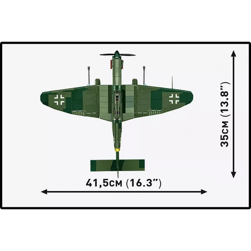 Stavebnica Cobi Blocks Junkers JU 87G-2 Stuka 571 diel