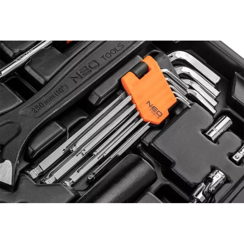 NEO tools 08-945 sada nástrčných kľúčov 1/4 1/2 palca všestranná odolná