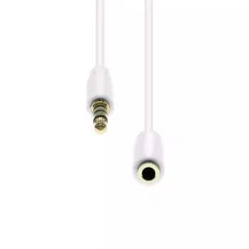 4-polový štíhly predlžovací kábel ProXtend M4EXS-05W 5 m biely